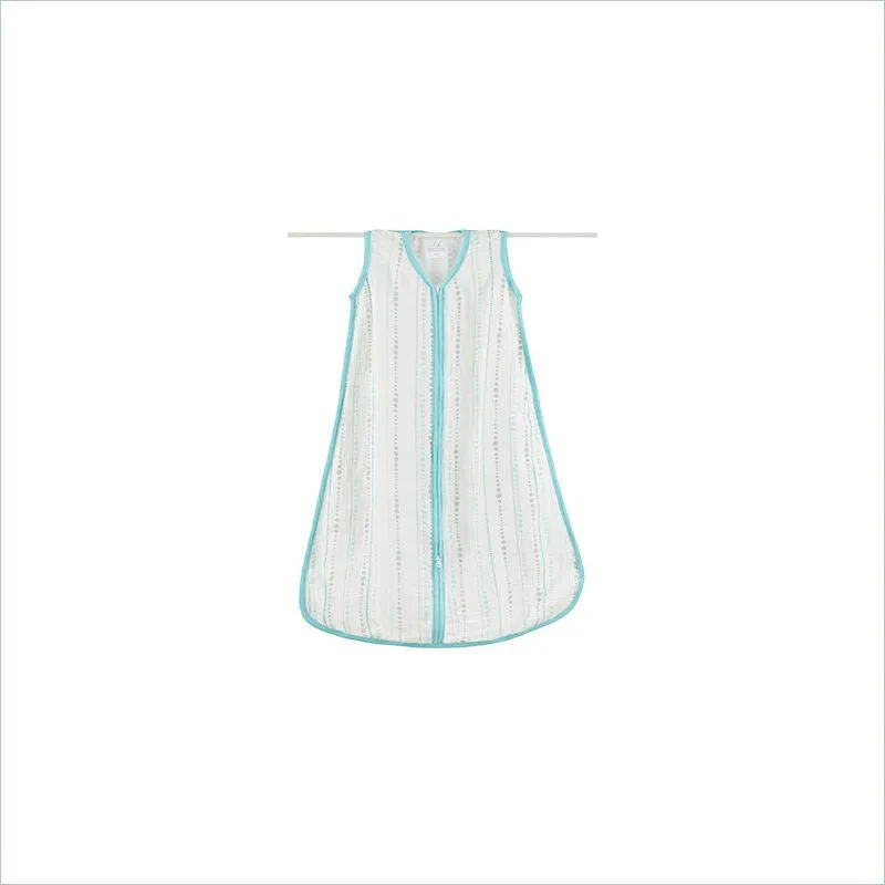 Aden and Anais Bamboo Sleeping Bag in Azure Beads