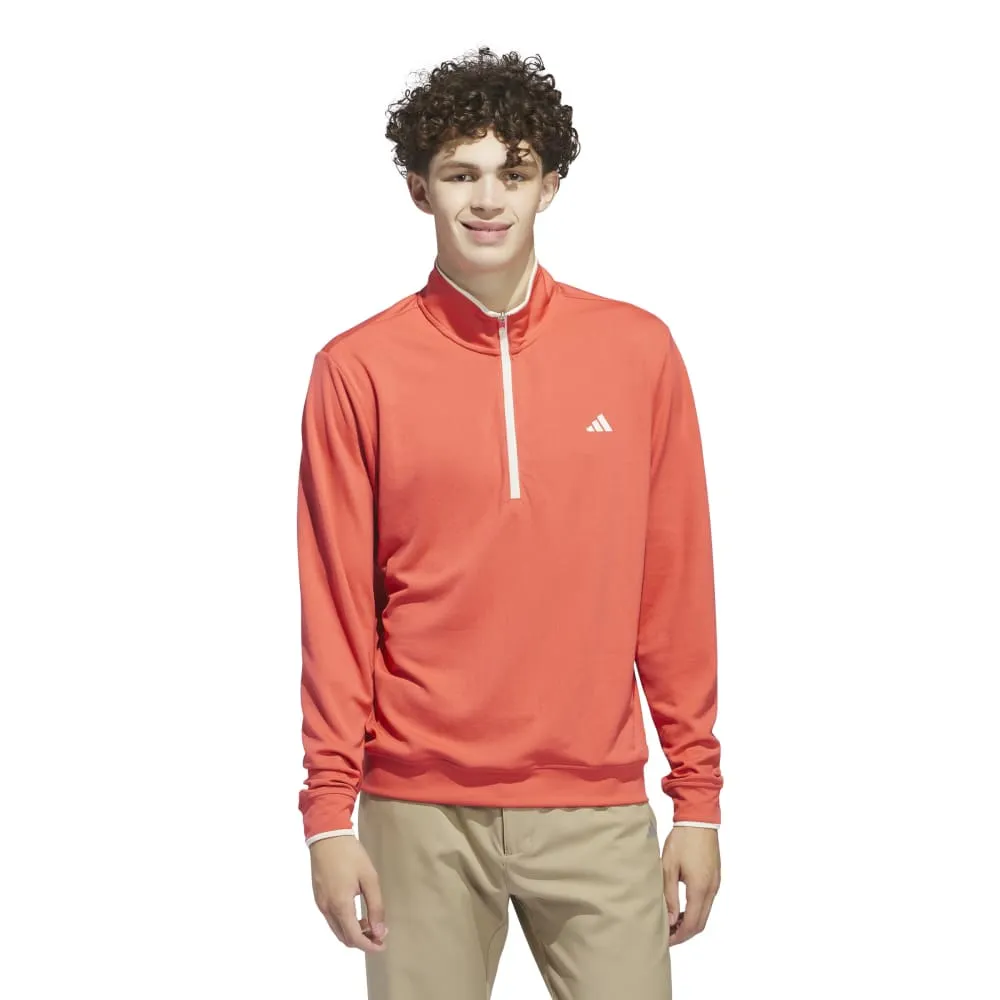 adidas Golf Core Lightweight 1/4 Zip Pullover Top IU4515