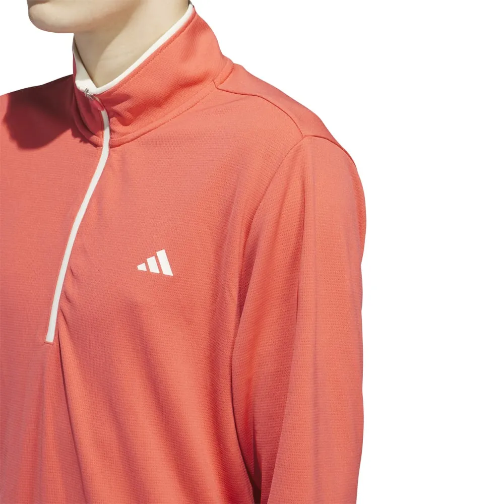 adidas Golf Core Lightweight 1/4 Zip Pullover Top IU4515