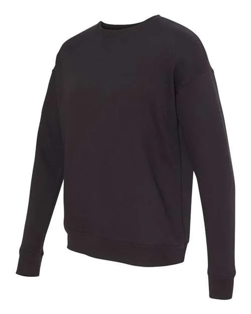 BELLA   CANVAS Sponge Fleece Drop Shoulder Crewneck Sweatshirt 3945 Atlantic