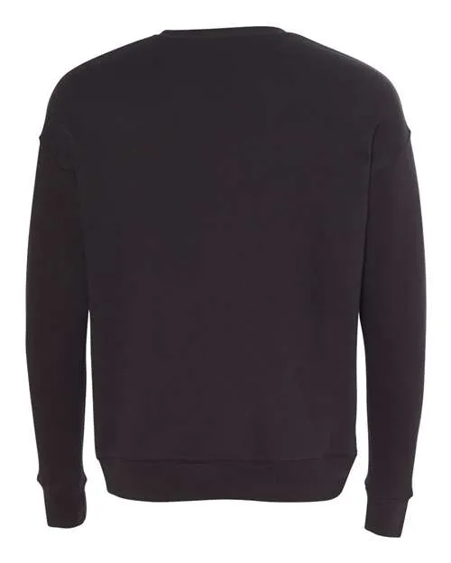 BELLA   CANVAS Sponge Fleece Drop Shoulder Crewneck Sweatshirt 3945 Atlantic