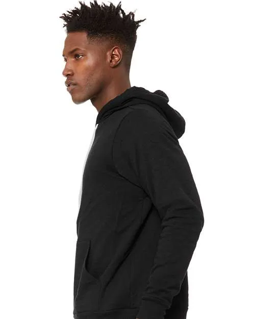 BELLA   CANVAS Sponge Fleece Hoodie 3719 Black Heather