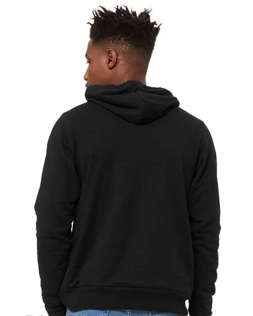 BELLA   CANVAS Sponge Fleece Hoodie 3719 Black Heather