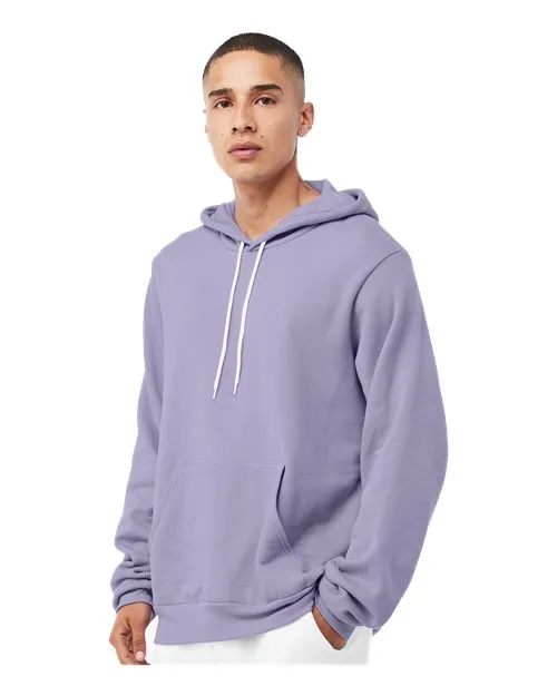 BELLA   CANVAS Sponge Fleece Hoodie 3719 Dark Lavender