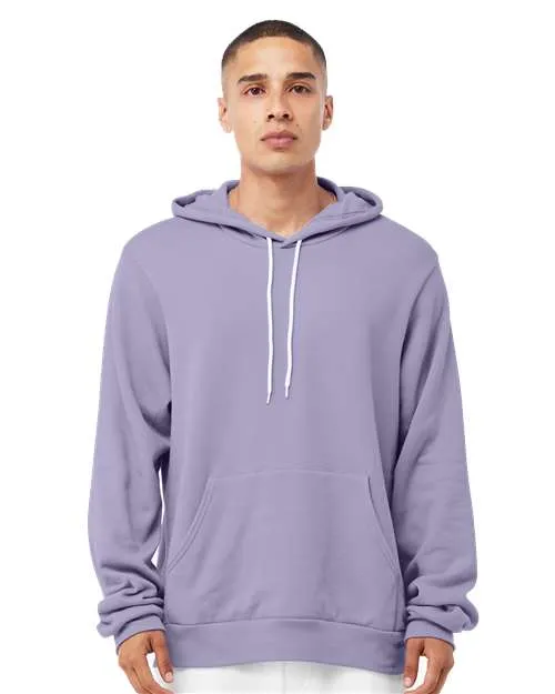 BELLA   CANVAS Sponge Fleece Hoodie 3719 Dark Lavender