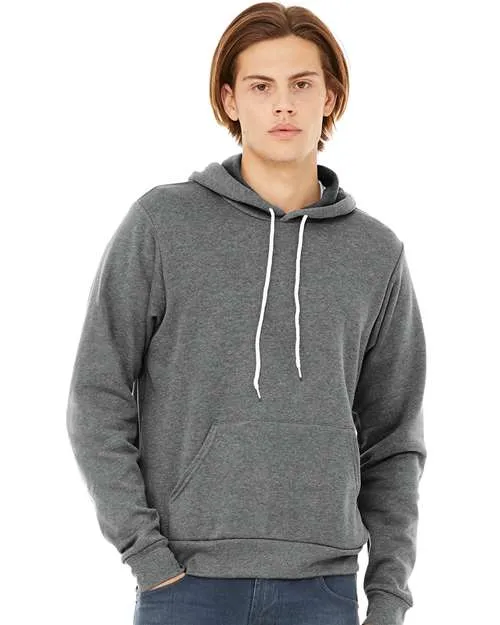 BELLA   CANVAS Sponge Fleece Hoodie 3719 Dark Lavender