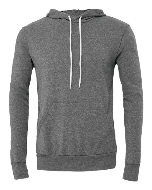 BELLA   CANVAS Sponge Fleece Hoodie 3719 Dark Lavender