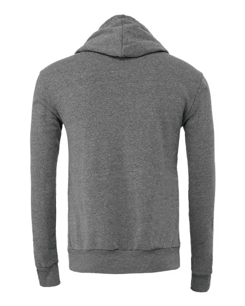 BELLA   CANVAS Sponge Fleece Hoodie 3719 Dark Lavender
