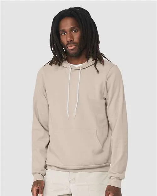 BELLA   CANVAS Sponge Fleece Hoodie 3719 Heather Deep Teal