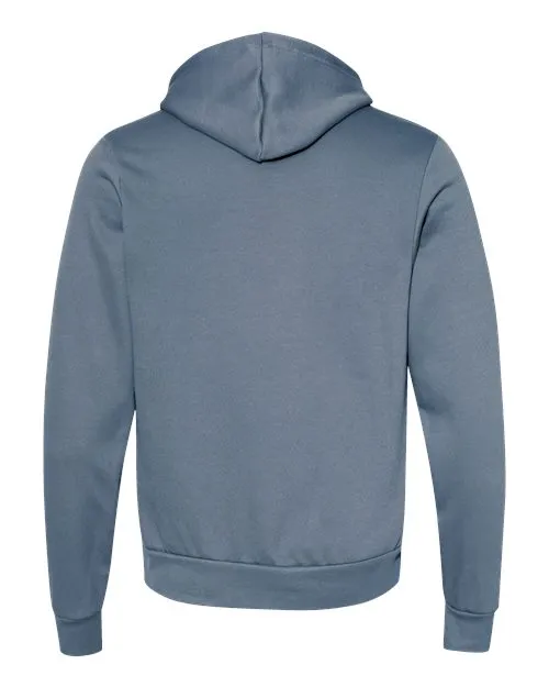 BELLA   CANVAS Sponge Fleece Hoodie 3719 Silver
