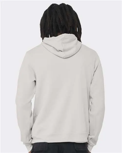 BELLA   CANVAS Sponge Fleece Hoodie 3719 Silver
