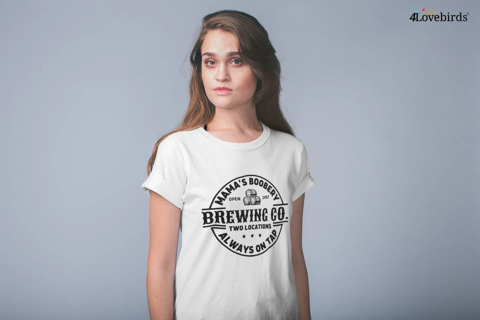 Brewing Co Sweatshirt, Funny Breast Feeding Crewneck Hoodie, Mama's Boobery Long Sleeve Shirt, New Mom Sweatshirt, Mother's Day Sweatshirt