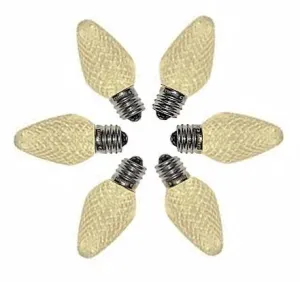 C7 LED Faceted Warm White
