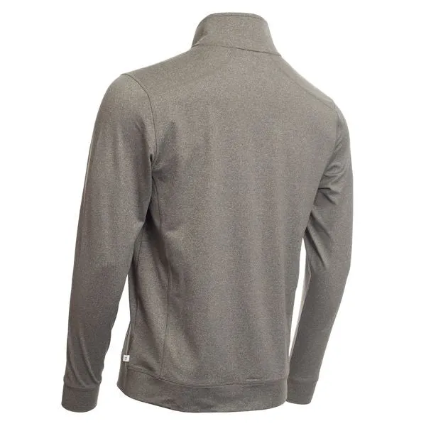 Calvin Klein Golf Orbit 1/2 Zip Pullover Golf Top C9464A - Silver Marl