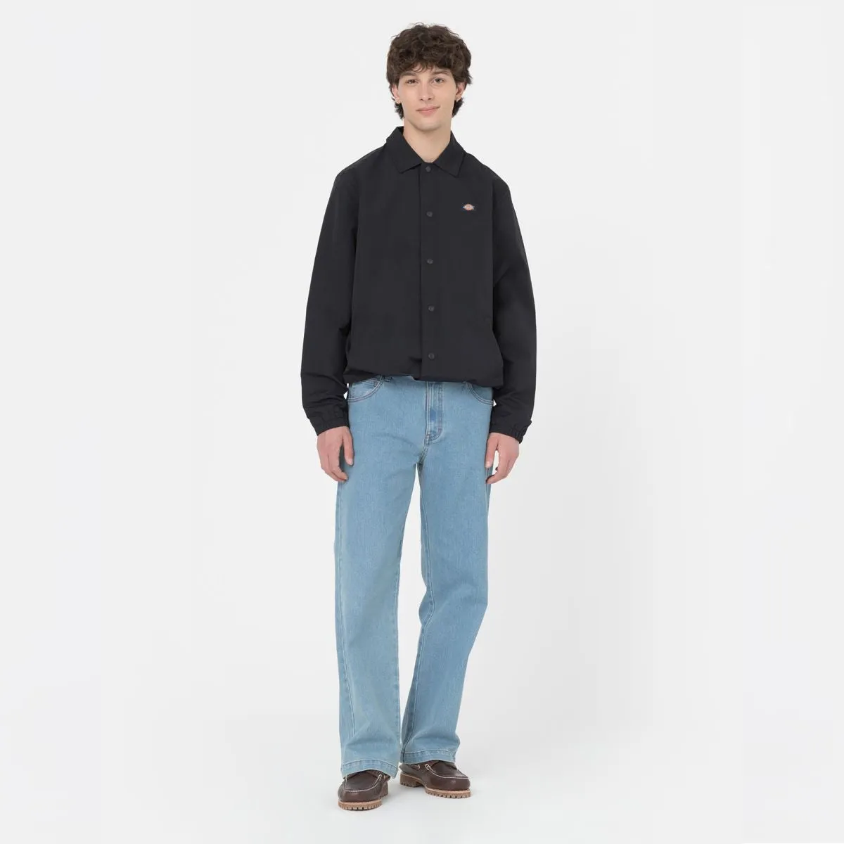 Dickies - Giacca Coach Oakport Black - DK0A4XEW - BLACK