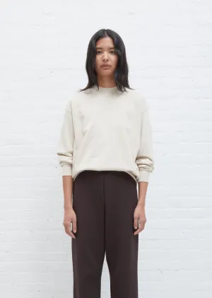 High Gauge Sweat Shirt — Ivory