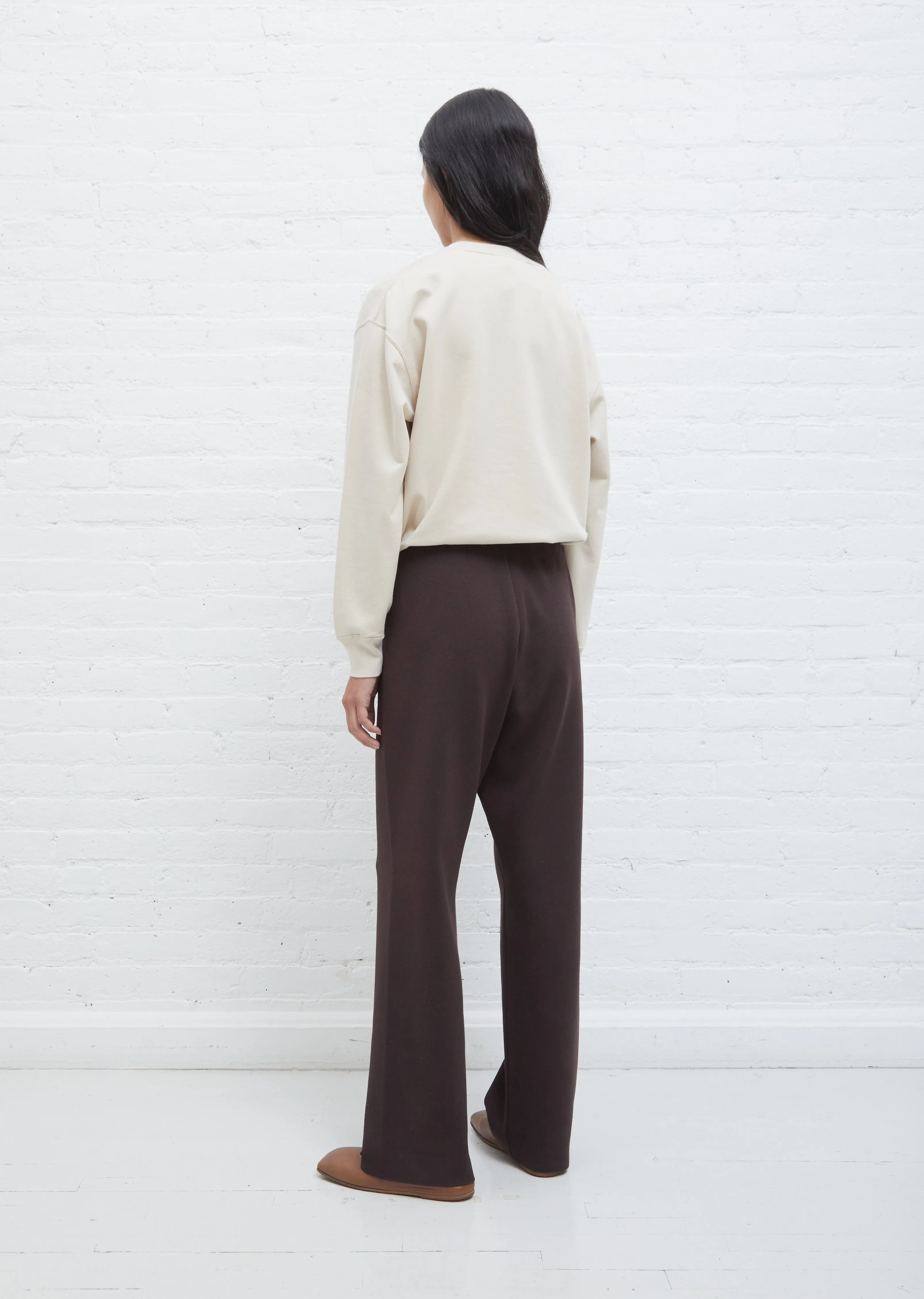 High Gauge Sweat Shirt — Ivory