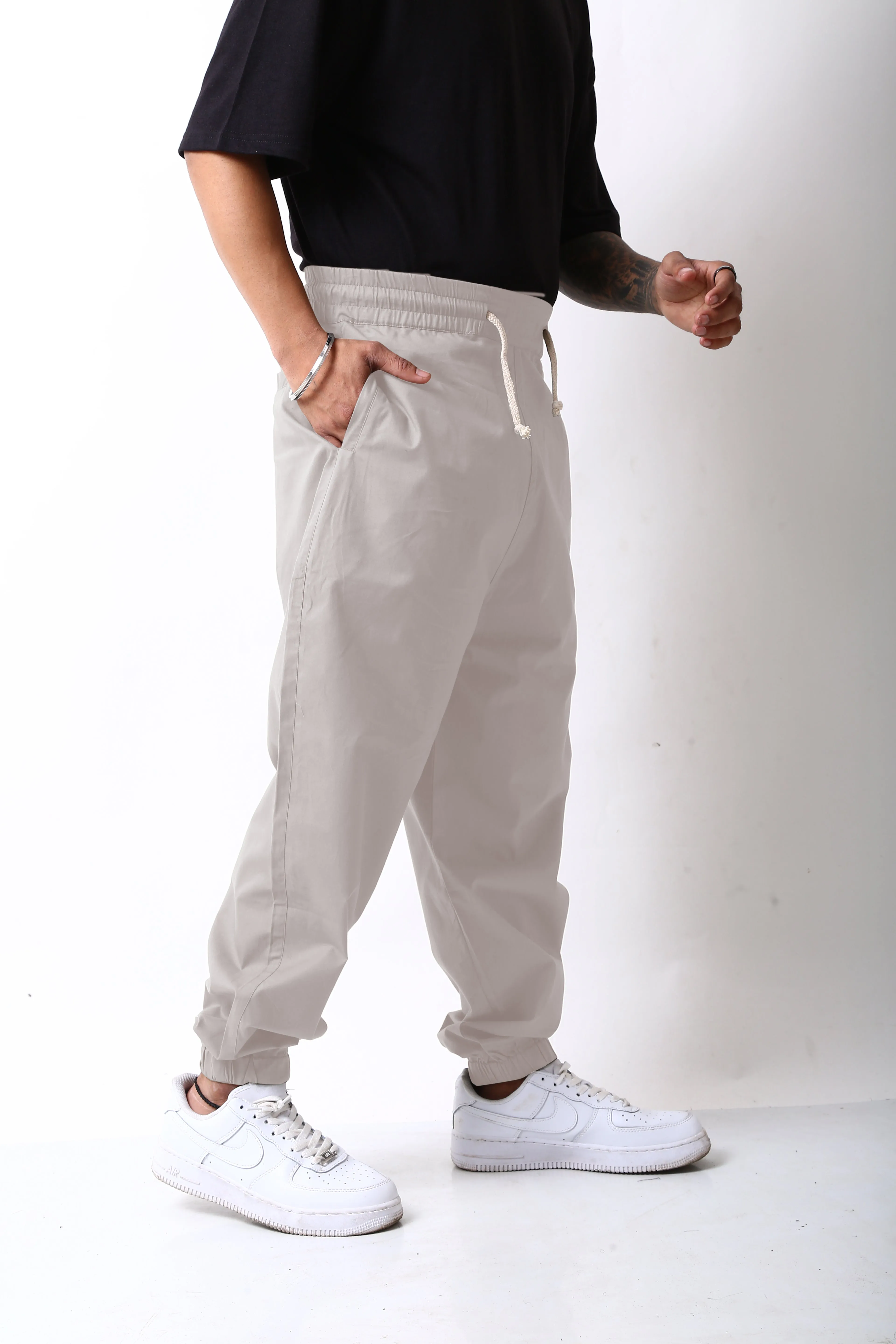 Ivory Urban Parachute Pants