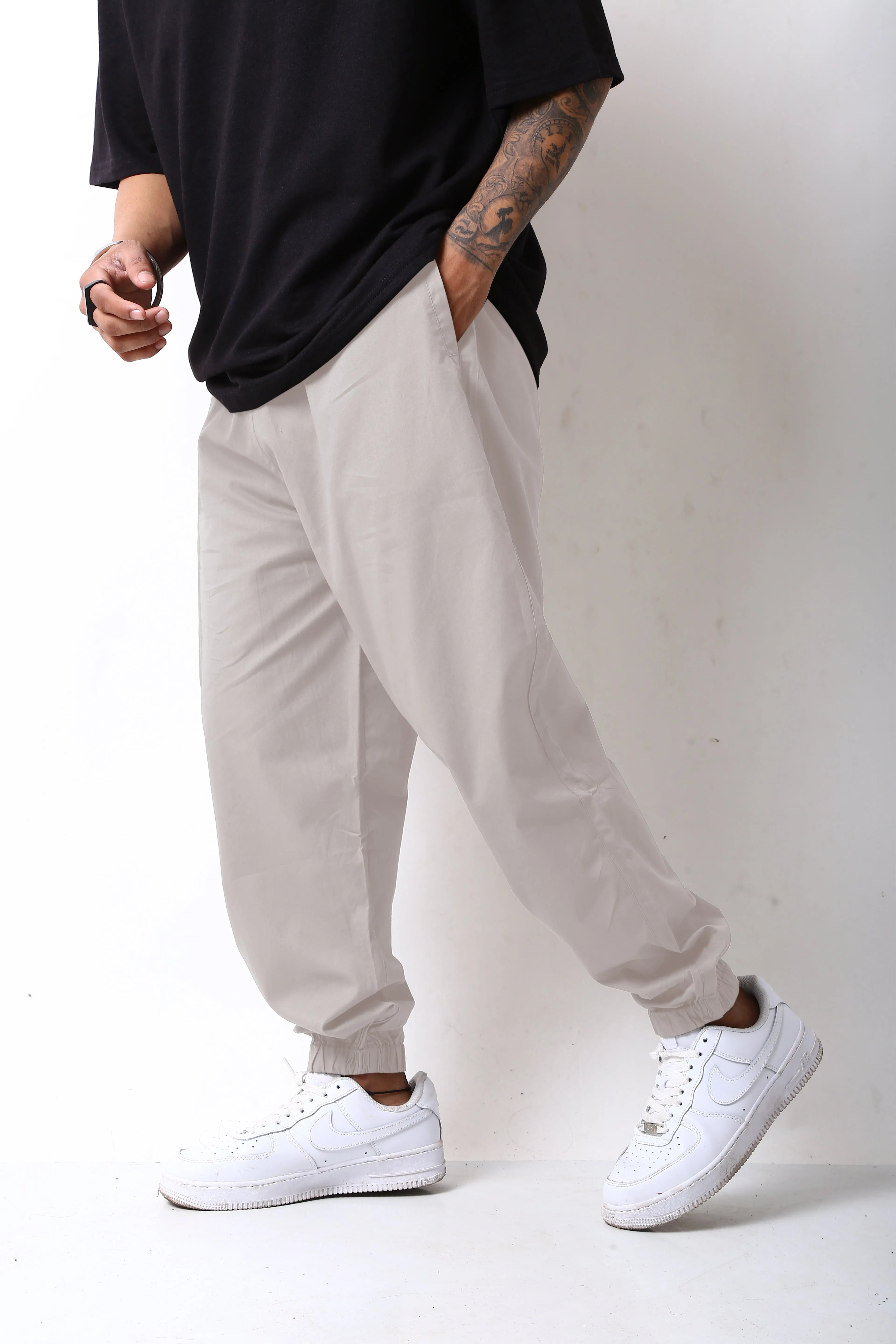 Ivory Urban Parachute Pants
