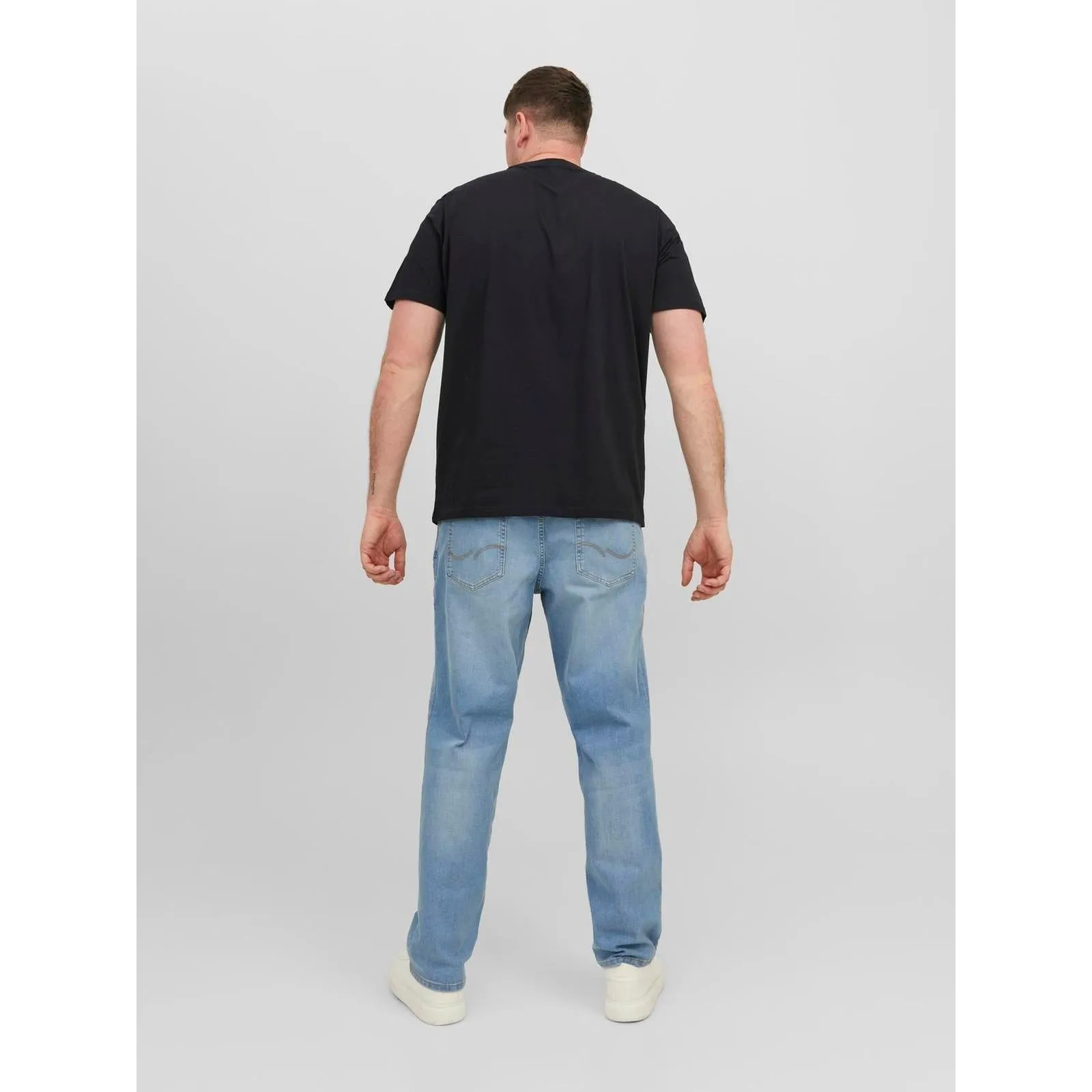 Jack & Jones Mens Star Big & Tall Short Sleeve T-Shirt