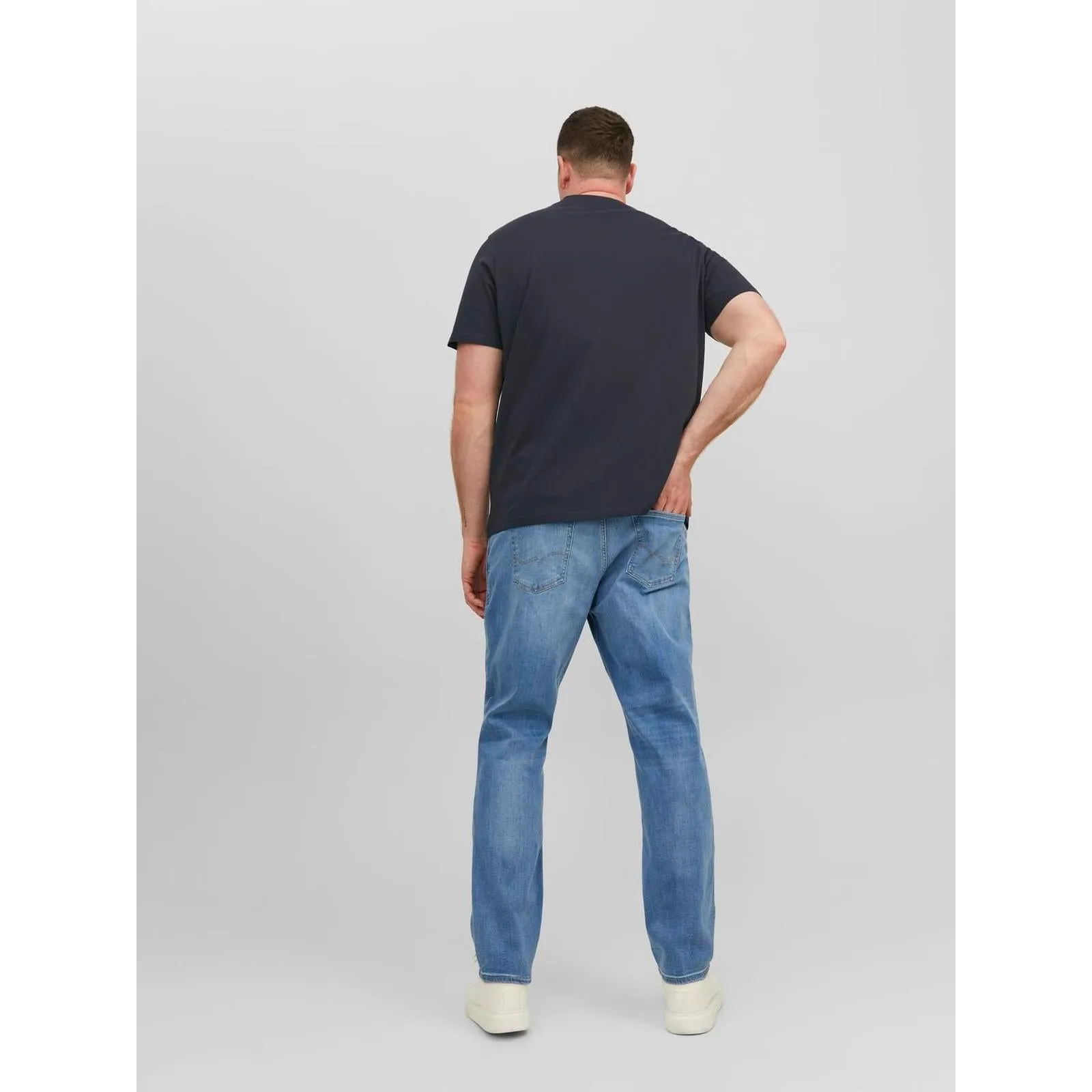 Jack & Jones Mens Star Big & Tall Short Sleeve T-Shirt