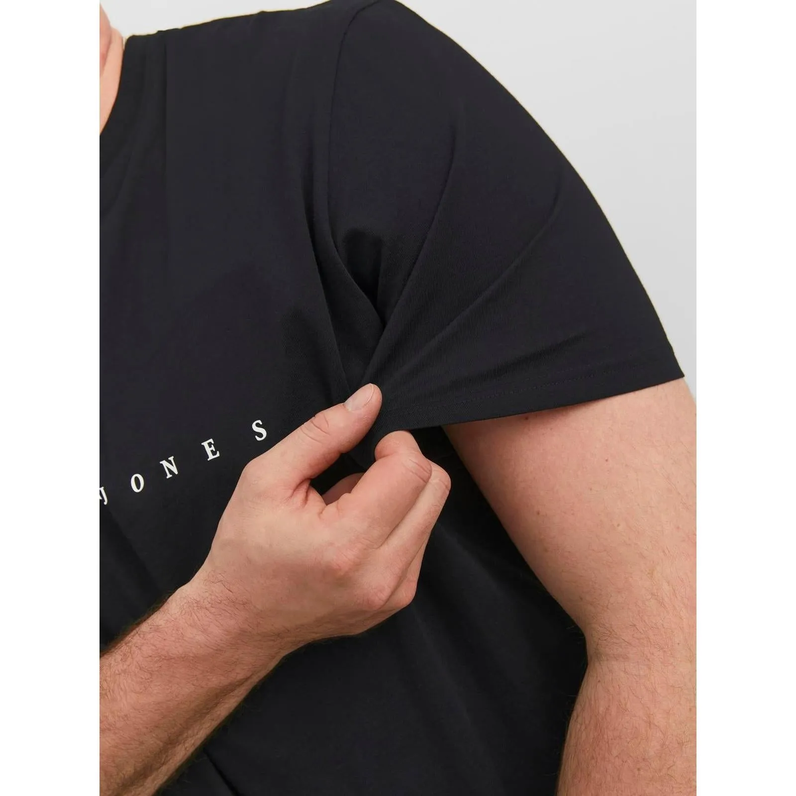 Jack & Jones Mens Star Big & Tall Short Sleeve T-Shirt