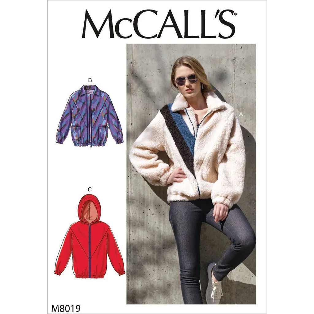 McCall's Pattern M8019 Misses' Jackets