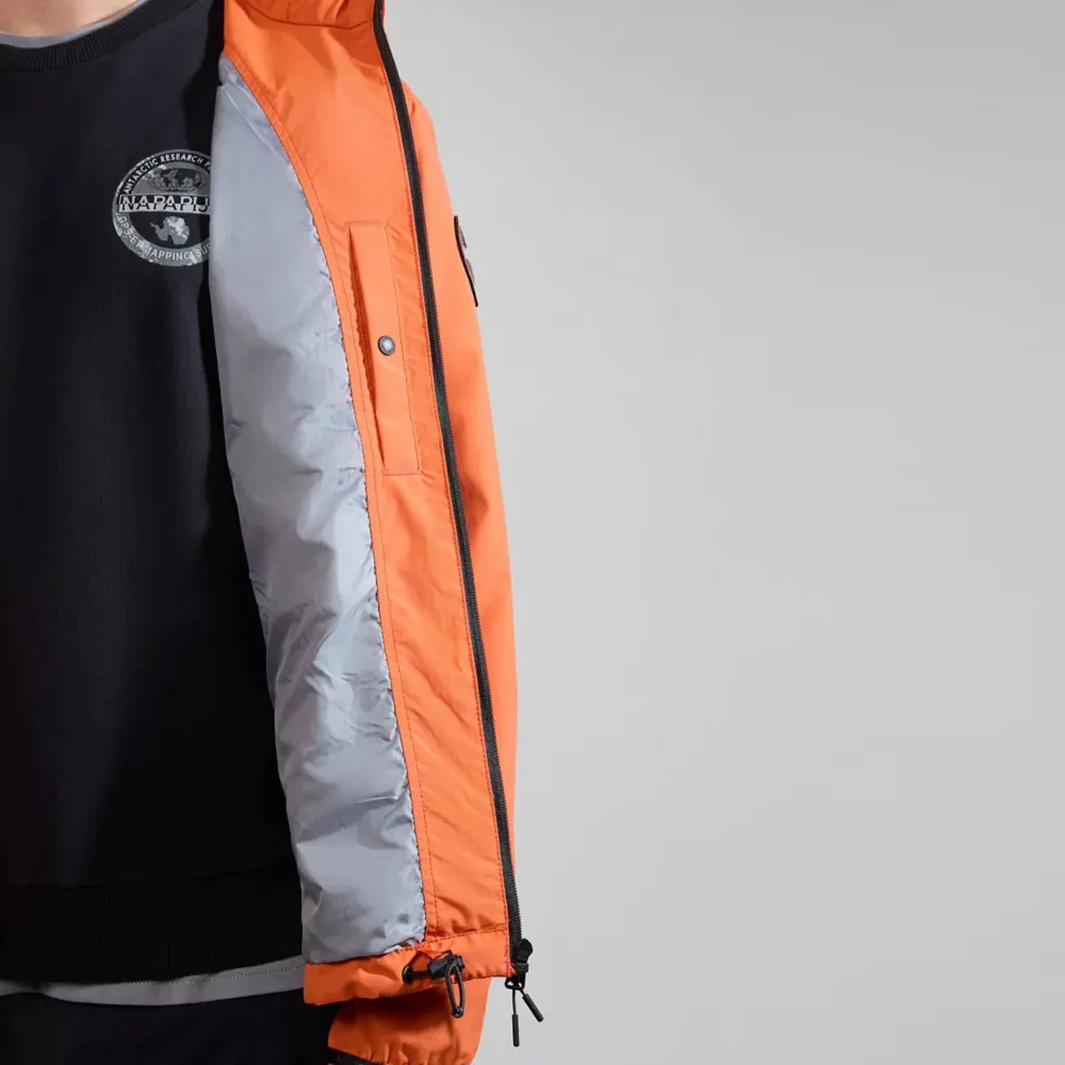 Napapijri - Giacca Tundra Orange Burnt - NP0A4HS6 - ORANGE/BURNT