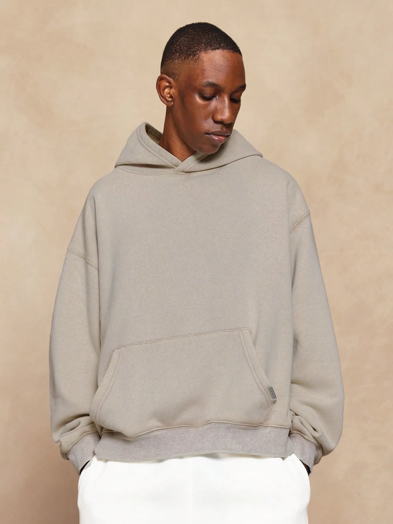 Regular Fit Overhead Essential Hoodie