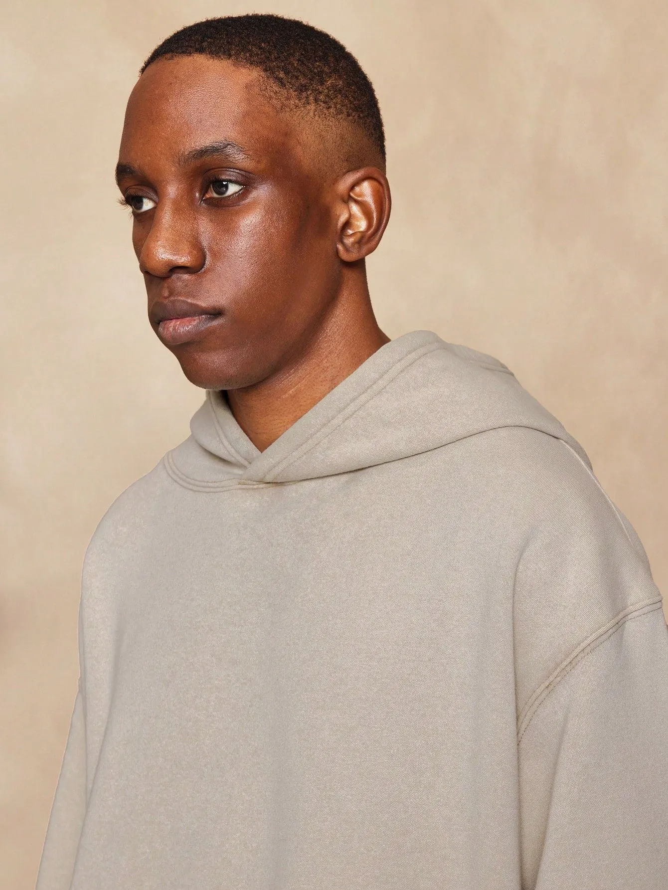 Regular Fit Overhead Essential Hoodie
