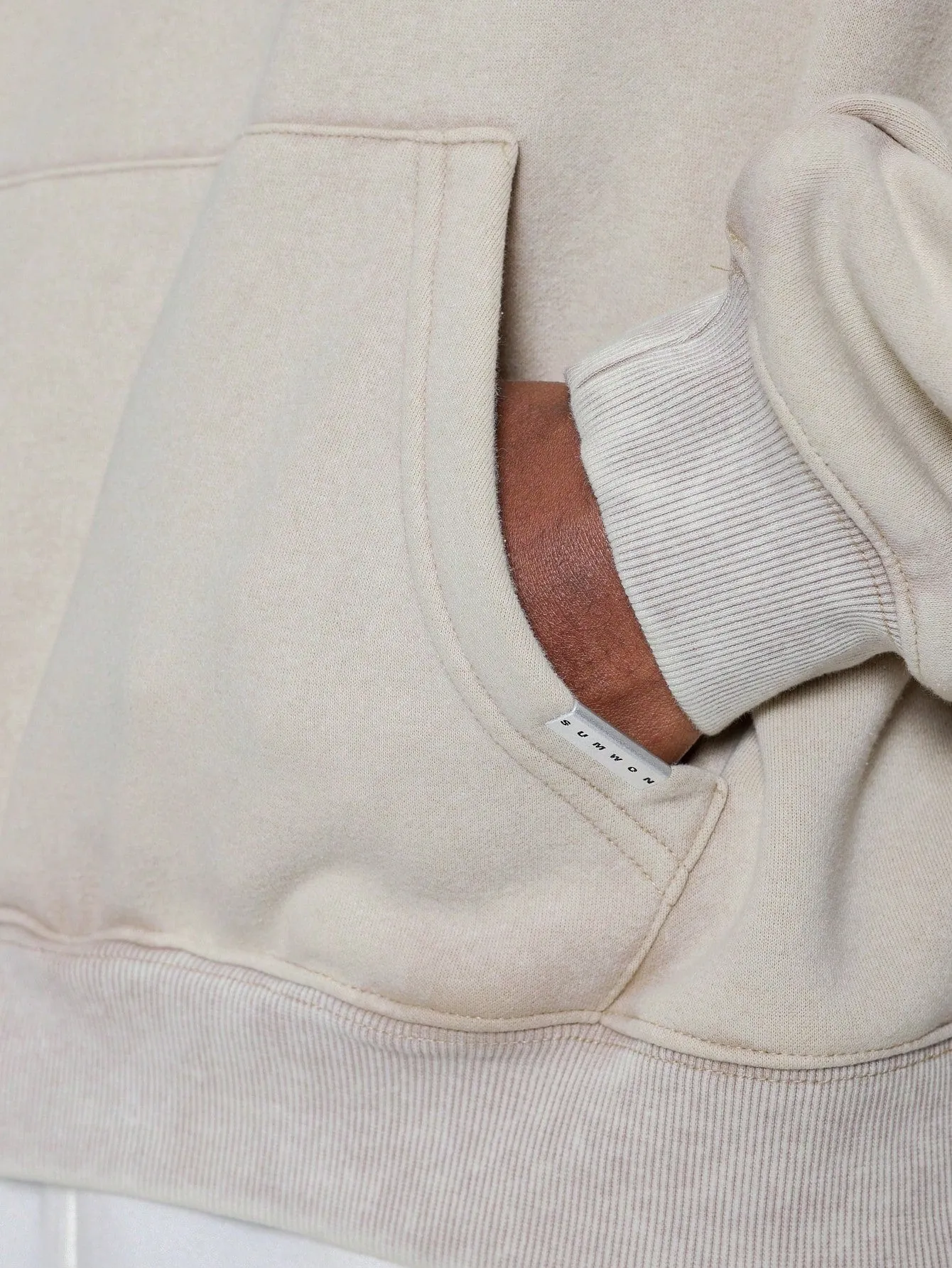 Regular Fit Overhead Essential Hoodie