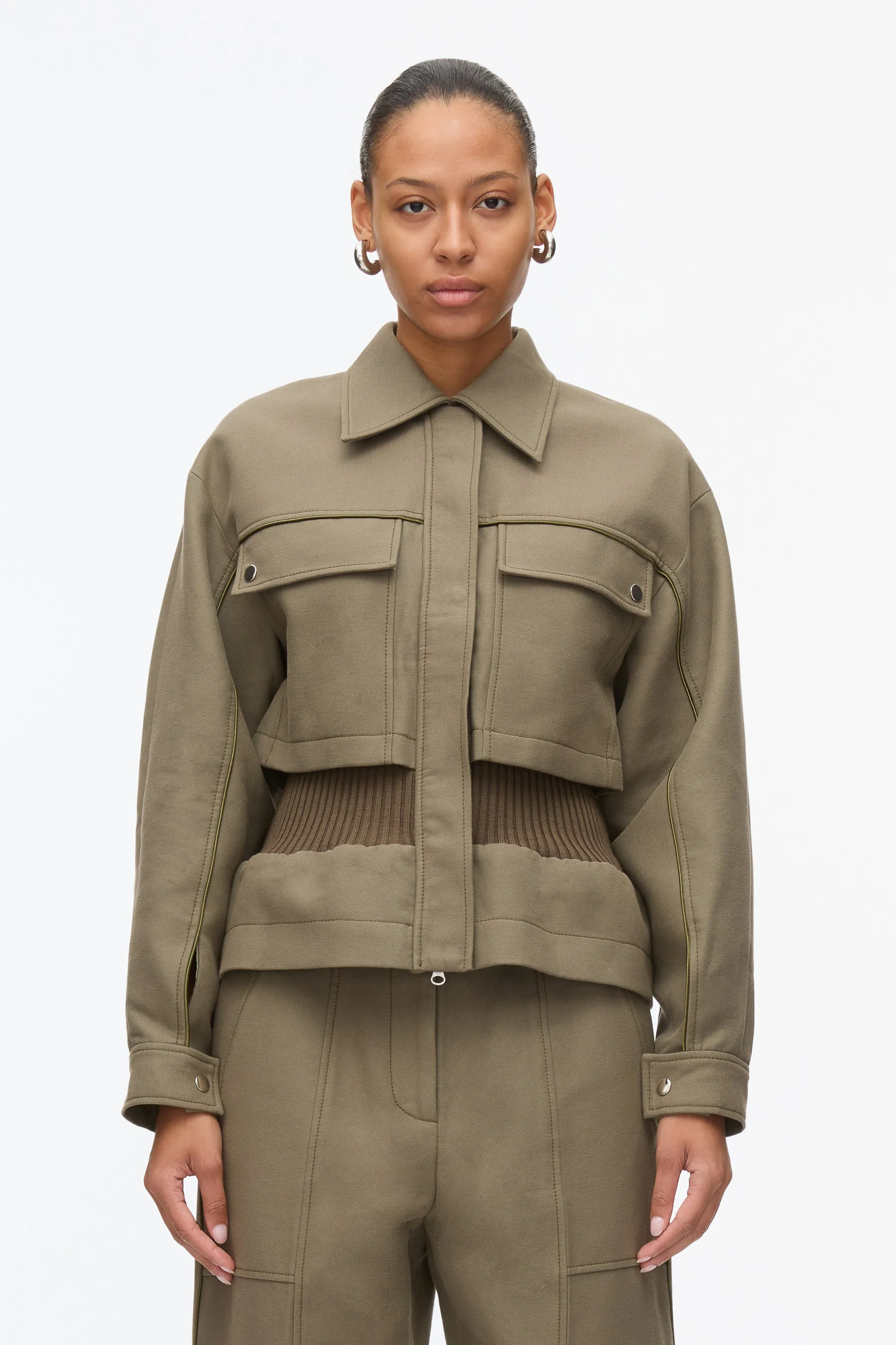 Sergeant Peplum Jacket