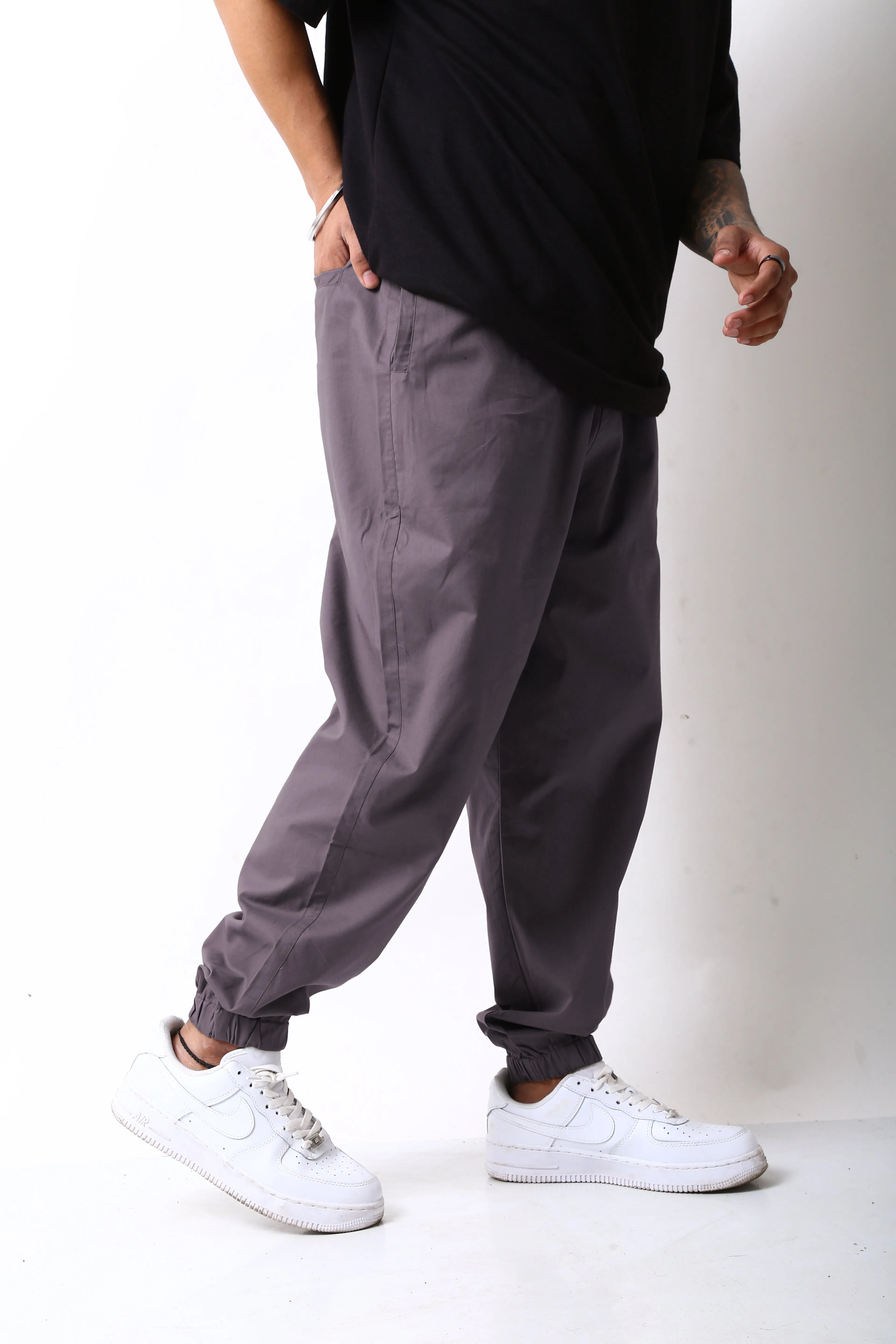 Slate Grey Urban Parachute Pants
