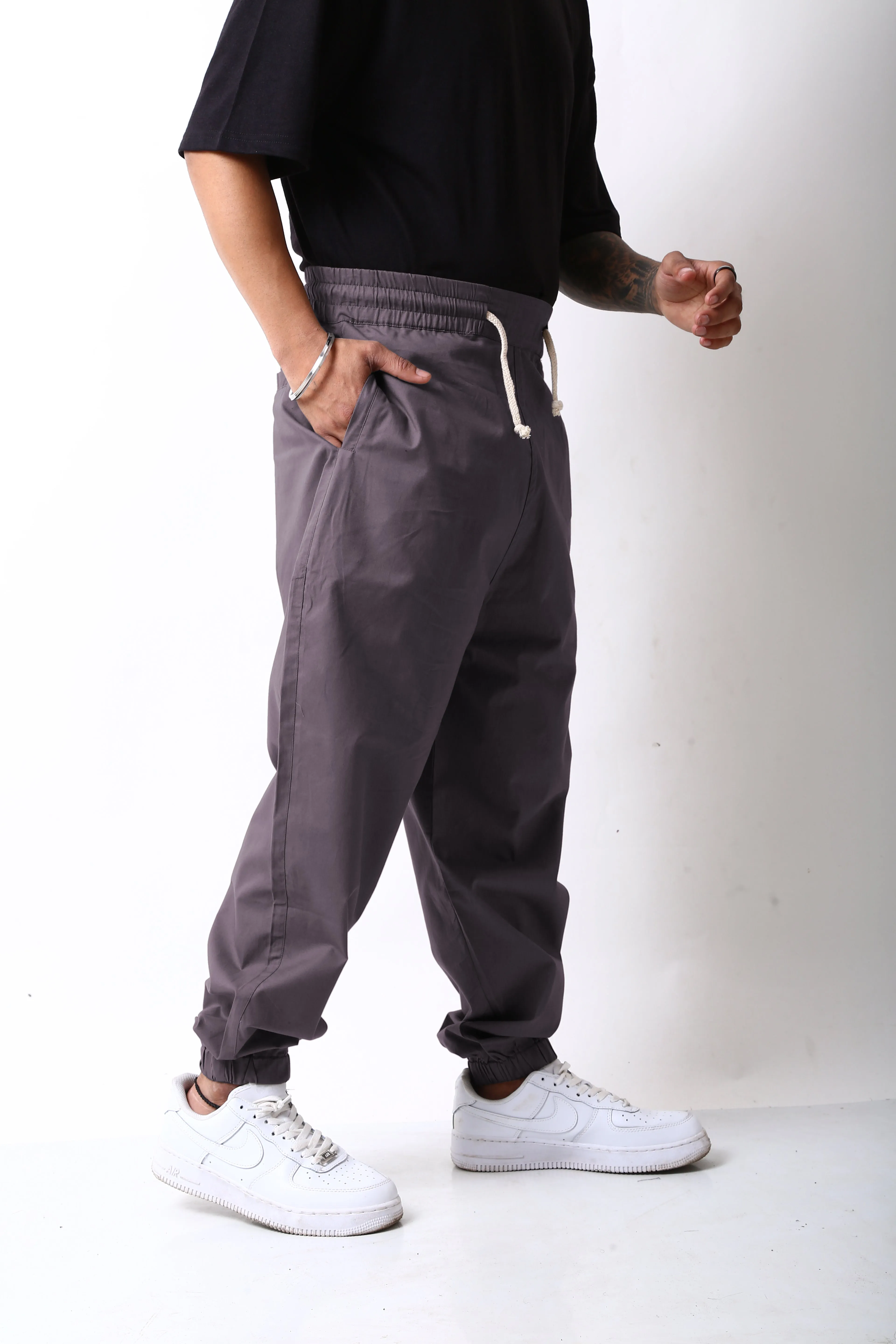 Slate Grey Urban Parachute Pants