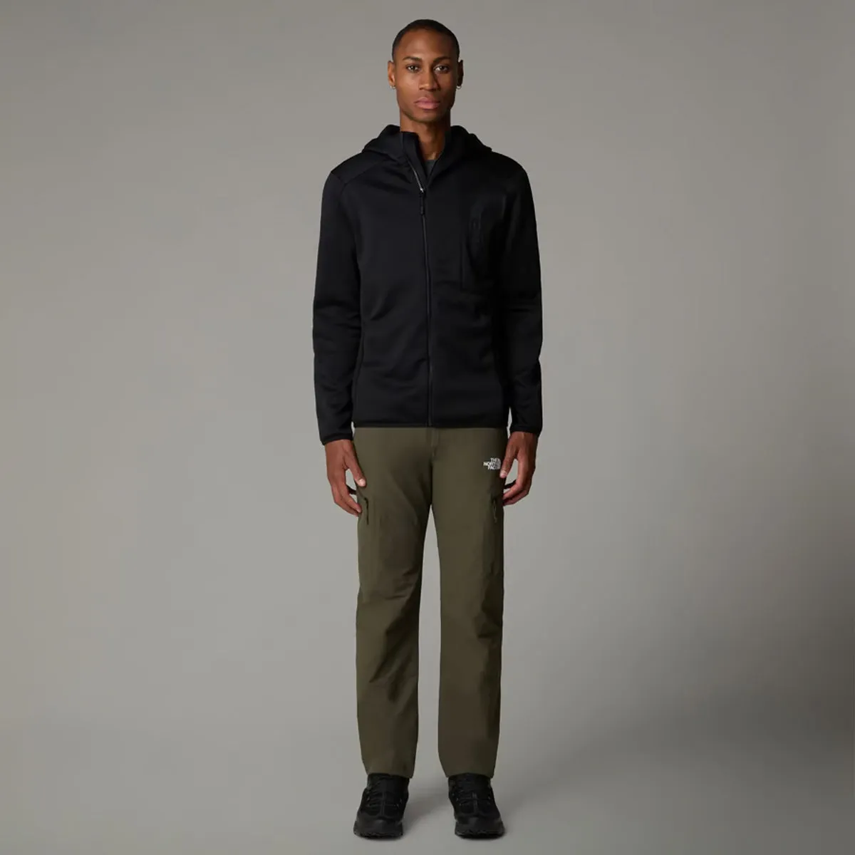 The North Face - Felpa Merak con cappuccio TNF Black - NF0A3YG5 - TNF/BLACK-TNF/B