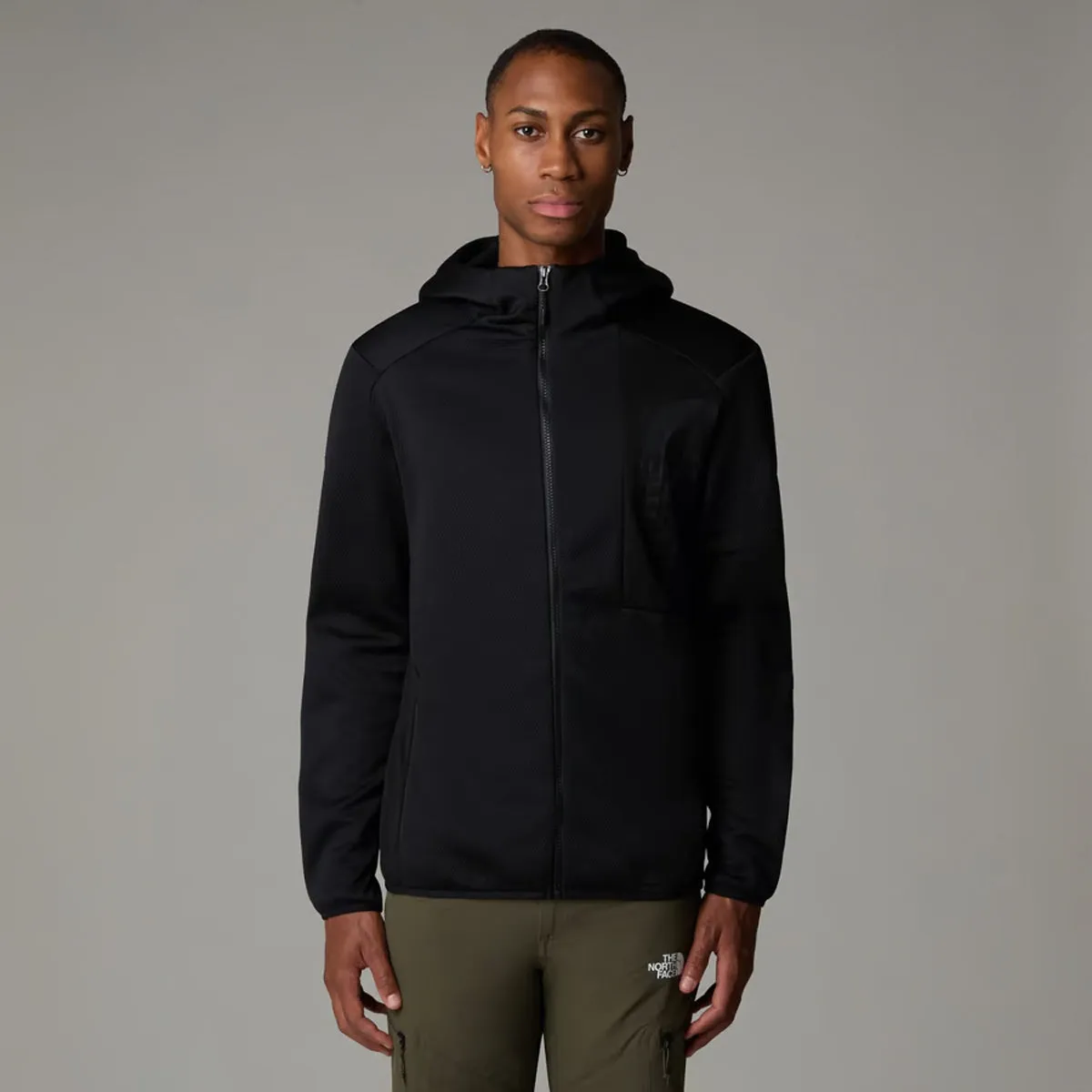 The North Face - Felpa Merak con cappuccio TNF Black - NF0A3YG5 - TNF/BLACK-TNF/B