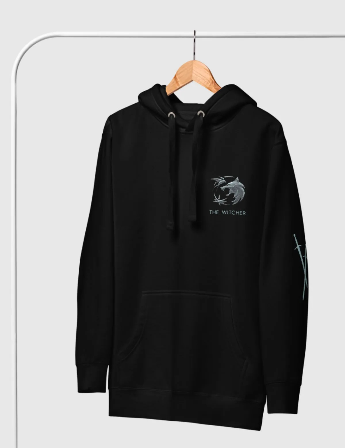 The Witcher Logo Unisex Hoodie [Black]