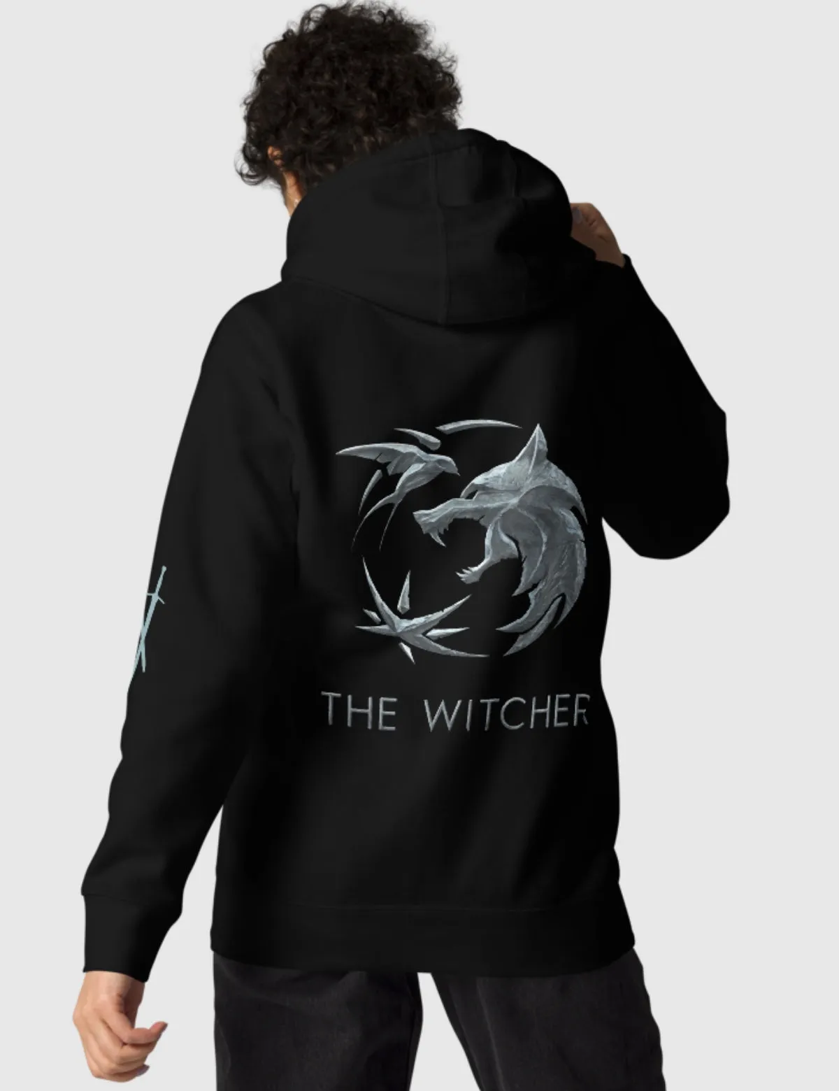 The Witcher Logo Unisex Hoodie [Black]