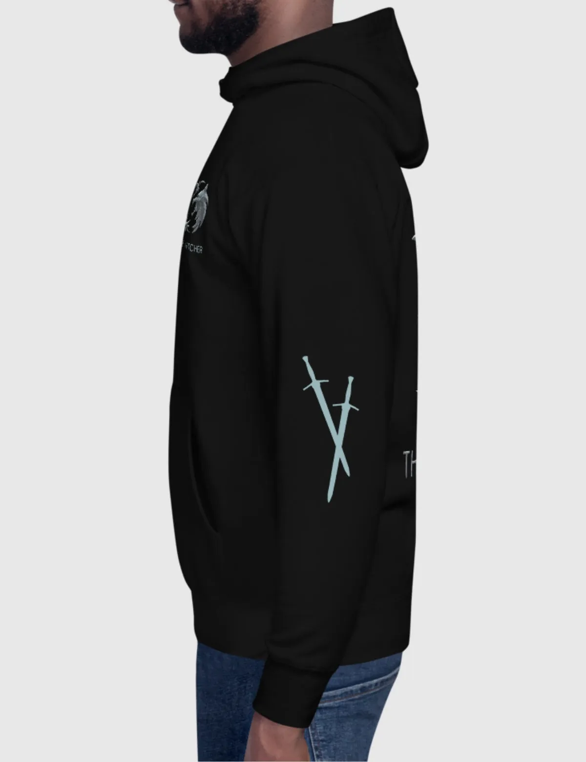The Witcher Logo Unisex Hoodie [Black]