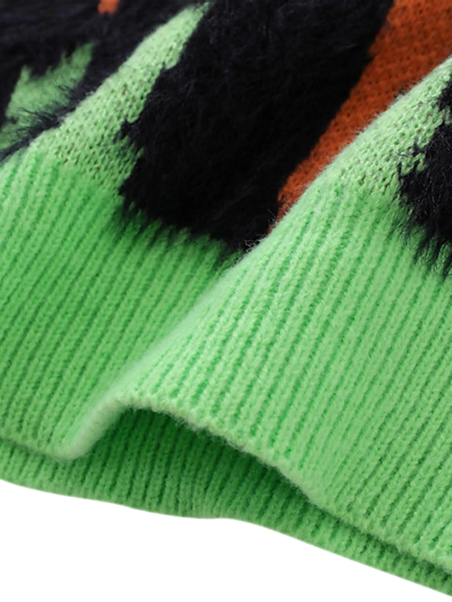 Thesupermade Contrast Color Couple Knitted Sweater - 1907