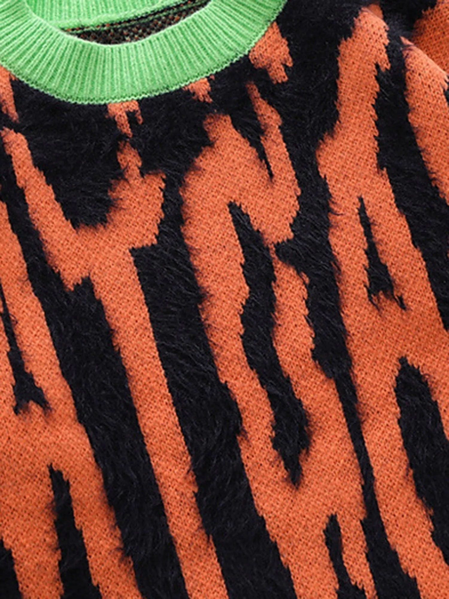 Thesupermade Contrast Color Couple Knitted Sweater - 1907