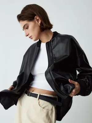 Toleet-Winter and Autumn Outfits Christmas/Thanksgiving_Essential Charming Leather Jacket