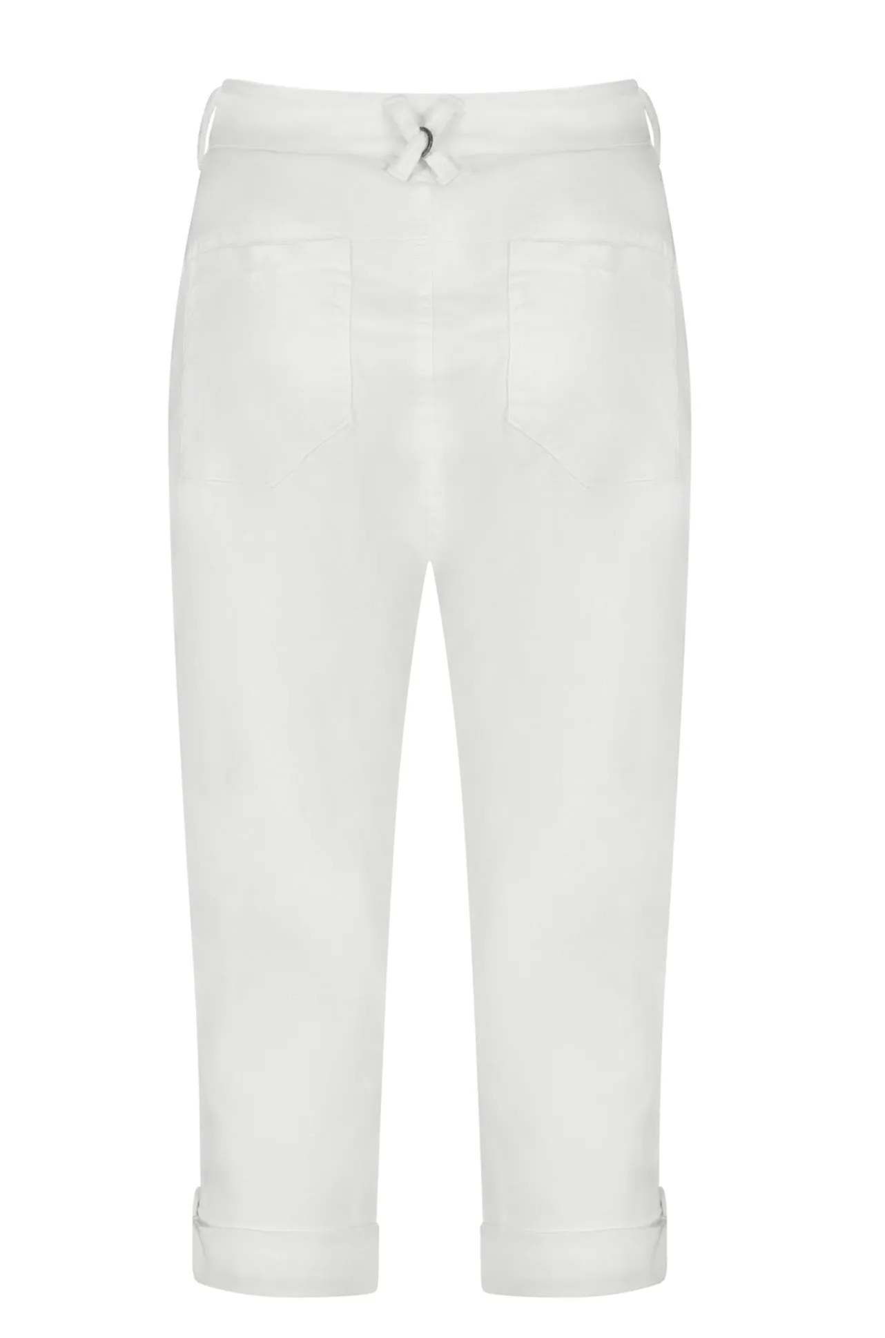 Verge - Reserve Capri Pant in White