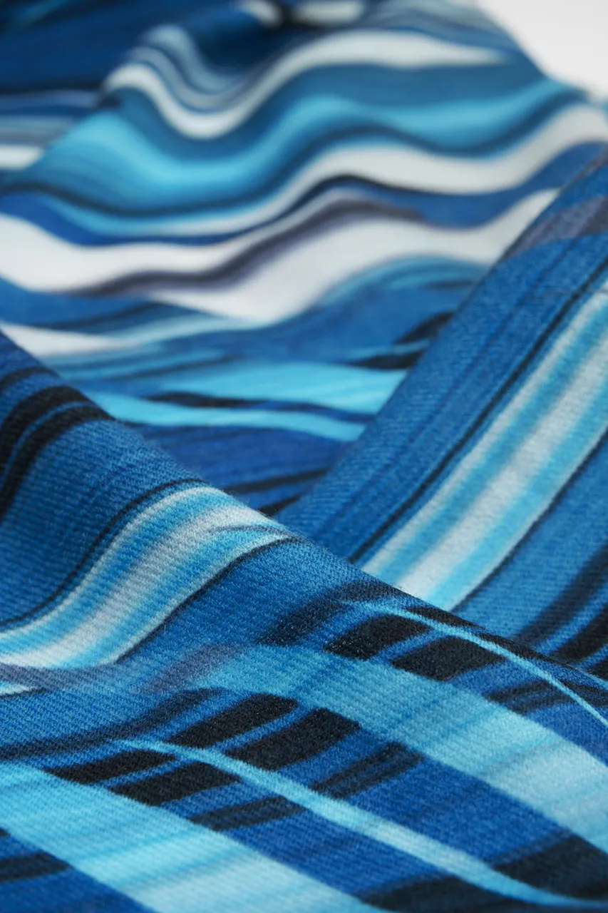 WAVE SONG ICON PURE WOOL SCARF